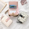 thumbnail image 4 of Cute Cat Coin Purse Women Fashion Short Wallet PU Leather Large Capacity Wallet Lightweight ID Card Holder Travel Cash Coin Bag, 4 of 9