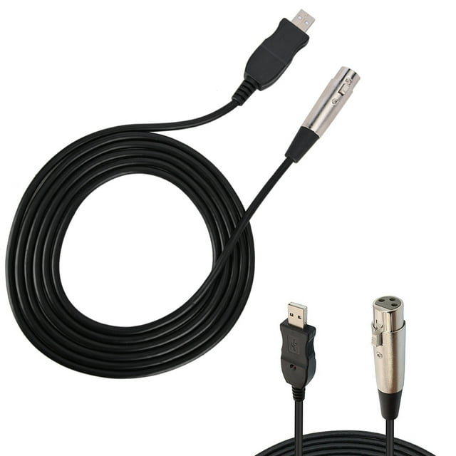 Cable USB XLR hembra, cable adaptador de enlace de micrófono Cable adaptador de enlace de micrófono Cable adaptador USBXLR Diseño exquisito