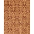 thumbnail image 1 of Ahgly Company Indoor Rectangle Abstract Orange Abstract Area Rugs, 5' x 7', 1 of 6