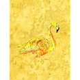 thumbnail image 1 of 11 x 15 In. Flamingo On Yellow Flag, Garden Size, 1 of 1