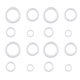 thumbnail image 1 of 16 Pcs DIY Bipeltate Donut Wreath Handcraft Accessories Round Circle Ornament, 1 of 4