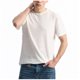 thumbnail image 4 of Tops para hombre, blusas y camisas de manga corta con cuello redondo para hombre, jersey liso informal con cuello redondo para hombre, pantalones cortos deportivos para fitness, blusa de poliéster par, 4 of 9