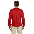 thumbnail image 2 of Gildan Adult Heavy Blend Fleece Crew - RED - 2XL, 2 of 2