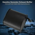thumbnail image 3 of Gasoline Generator Universal Black Iron 2-3kw Exhaust Muffler For 5.5hp 6.5hp 3500w 4000w Accessori, 3 of 5