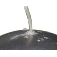 thumbnail image 2 of Zest Candle 6-Piece Ball Candles, 3-Inch, Metallic Silver, 2 of 3