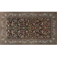 thumbnail image 1 of Ahgly Company Machine Washable Indoor Rectangle Traditional Khaki Green Area Rugs, 8' x 10', 1 of 7