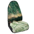 thumbnail image 2 of XYZCANDO Lapis Lazuli Grain Car Seat Towel Cover Waterproof Microfiber, Compatible with Car Interior Bucket Seat, for Trucks Vans Cars, 2 of 6