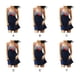 thumbnail image 4 of Jumpingount Vestido de baño Traje de baño Traje de mujer Transpirable Lavable Ropa de playa Accesorios de niña de larga duración Atractivo Vestidos Rojo blanco azul METRO Jumpingount AP018726-02, 4 of 6
