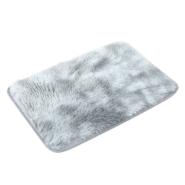 Ultra Soft Tie-Dye Style Gradient Color Carpet Floor Bedroom Mat Rectangle Shape Fluffy Rug for Living Room Bedroom Balcony Hallway Mat