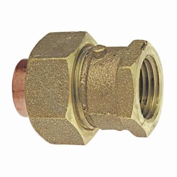 Nibco Fitting Union,Cast Bronze,1" Tube,CxFNPT 7333 1