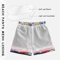 thumbnail image 3 of FORMRS Boys Swim Trunks Quick Dry Mesh Liner Boardshorts Sizes XS-XL, Art Cat, 3 of 7