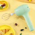 thumbnail image 3 of Wireless Portable Electric Food Mixer Automatic Whisk Dough Egg Beater Baking Cake Cream Mixer Kitchen Tool Green, 3 of 6