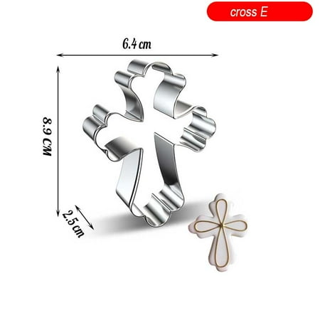 

Kitchen Accessories Easter Cookie Cutter Pastry Tools Metal Stainless Steel Biscuit Cookie Mold East
