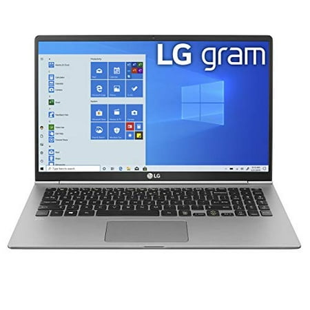 LG Gram 15Z995-Laptop 15.6" IPS Ultra-Lightweight, (1920 x 1080), 10th Gen Intel Core i5 , 8GB-RAM, 512GB SSD, Windows 10 Home, 17 Hour-Battery, USB-C, HDMI, -Headphone Input - Silver