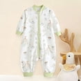 thumbnail image 2 of Newborn Baby Cotton Bodysuit Long-Sleeve Unisex Babies Clothing Infant Baby Summer Long Sleeves Skirt 6-18 Months, 2 of 6