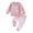 Pink, variant on Xyant Toddler Girl Matching Outfits Big Sister Long Sleeve Sweatshirt and Elastic Drawstring Pants Set Fall Winter Clothes,Size 12-18 Months