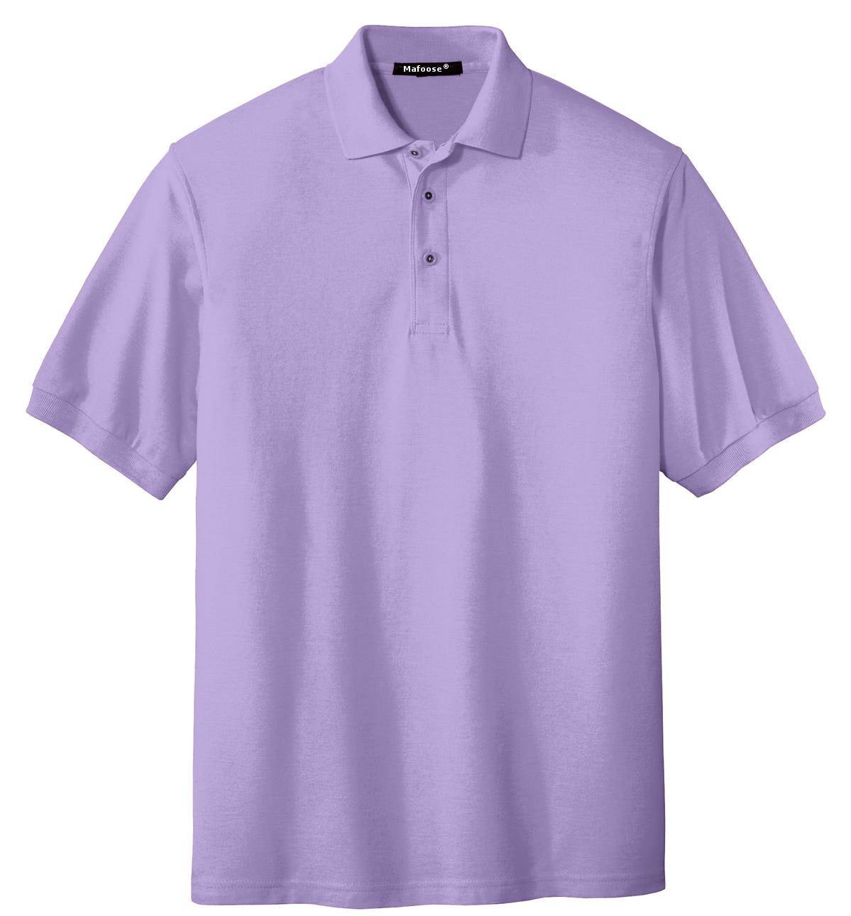 Silk Touch Polo Shirt Bright Lavender 