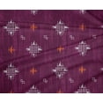 thumbnail image 4 of oneOone Polyester Lycra Fabric Check Kasuri Print Fabric BTY 56 Inch Wide, 4 of 4