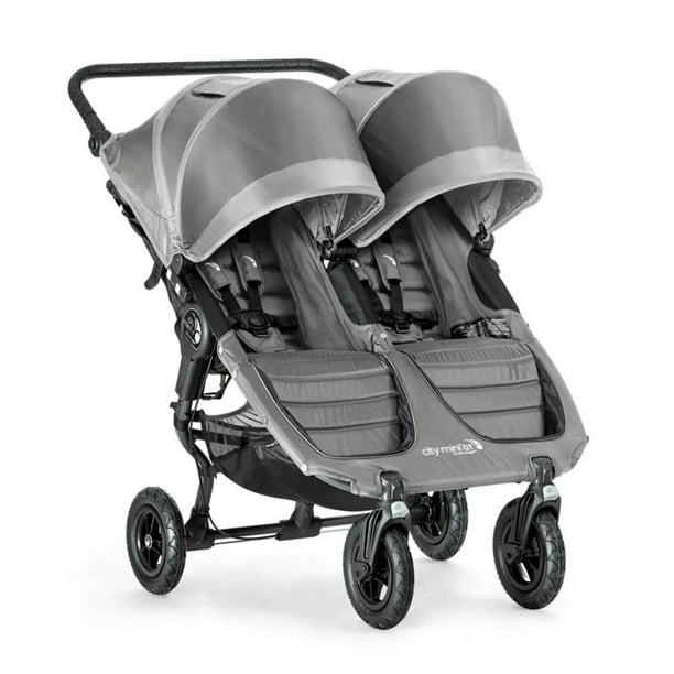 Baby Jogger City Mini Gt Double Stroller Steel Gray Walmart Com