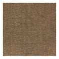 thumbnail image 3 of Unique Loom Solid Shag Collection Area Rug (7' 10" Square Sandy Brown), 3 of 7