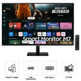 thumbnail image 5 of Samsung LS32DM702U 32" Smart Monitor M7 (M70D) 4K UHD with Streaming TV, Speakers and USB-C Bundle with Tech Smart USA Elite Suite 18 Standard Editing Software Bundle + 2 Year CPS Enhanced Protection, 5 of 11