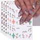 thumbnail image 3 of Stickers para uñas Jufenglin, calcomanías navideñas 3D, 6 piezas, 3 of 9