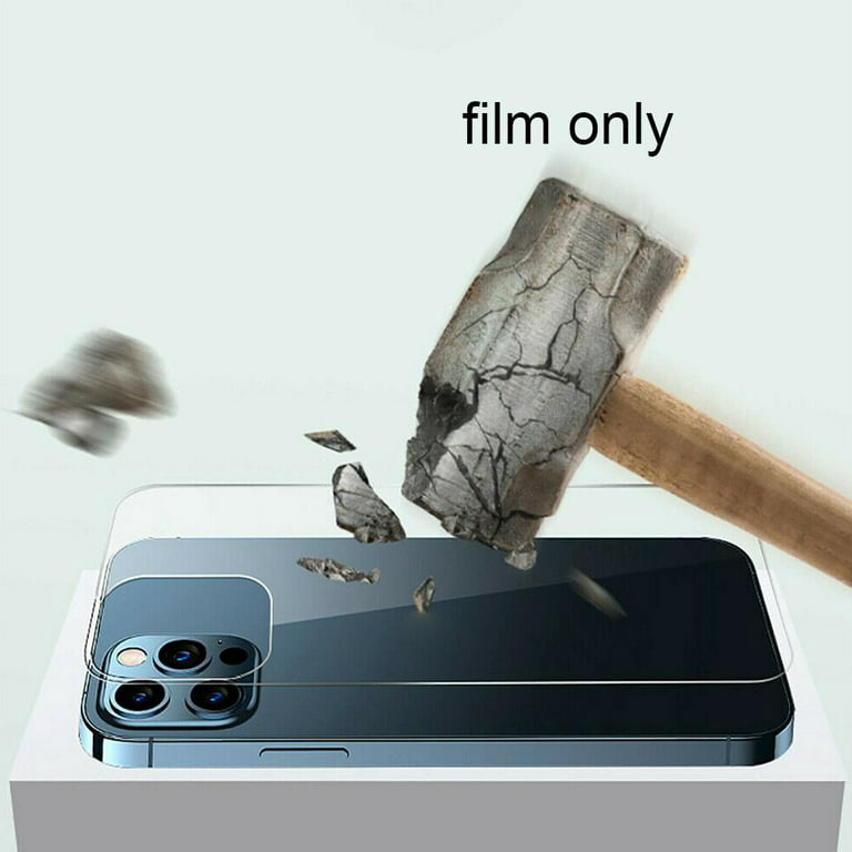 Film Vidrio Templado Full Para iPhone 12 12 Pro Mini Pro Max