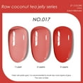 thumbnail image 1 of Esmalte de uñas semitransparente de 20 colores, crema, transparente, para decoración de uñas, 7,5 ml., 1 of 3