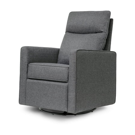 DaVinci Gabby Pillowback Swivel Glider - Shadow Gray