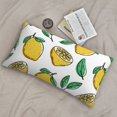 thumbnail image 6 of King Pillow Cases Standard Size - Cute Lemon Forest Green Leaves Soft Envelope Closure Microfiber Block Print Pillow Cover, Wrinkle Stain Resistant Travel Pillow Covers Standard Size 20x36in, 6 of 7