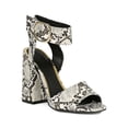 thumbnail image 1 of Women Wide Buckle Ankle Strap Block Chunky Heel Sandal 18990, 1 of 6