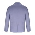 thumbnail image 4 of Tawop Mens Jackets Long Sleeve Pockets Casual Mens Clothing,Purple,3XL, 4 of 5