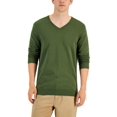 thumbnail image 1 of Alfani Mens V-Neck Ribbed Trim Sweater, 1 of 1