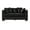 Love Seat-Black, variant on 2 Seaters Chesterfield Sofa Love Seat, Velvet Upholstered Loveseat Couch with Nailhead Trim and Pillows for Living Room Office Apartment