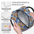 thumbnail image 3 of Yiaed Colorful Butterfly1 Print Lunch Bag Adult Insulated Lunch Box, Leakproof Cooler Food Lunch Containers Reusable High Capacity Lunch Tote Bags-One Size, 3 of 6