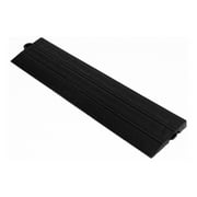 Speedway Garage Tile Mfg. Black Male Interlocking Ramp Edges 6 lock