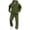 Army Green, variant on Mens Sweatsuit Casual Sweat Suits for Men 2 Piece Jogging Suits Sets Full Zip Hoodie and Pants Track Suits Mens Set Dark Gray,3XL