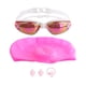thumbnail image 5 of Gafas de natación antivaho Colamx Rosa ligeras impermeables, 5 of 8