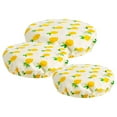 thumbnail image 1 of yuksok 3x Stretch Wrap Bowl Covers Tableware for Home Storage Containers Outdoor Pineapple Set, 1 of 8