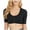 Black, variant on Shaper Tops for Women Arm Compression Post Surgery Front Closure Bra Shapewear Yoga Running Shockproof Sports Bra, Beige L