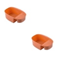 thumbnail image 1 of serony Kitchen Sinks Drain Waste Basket Baskets Storage Rack Large Capacity Strainer Gadget for Cleaning Tools Toiletries Orange 2Set, 1 of 6