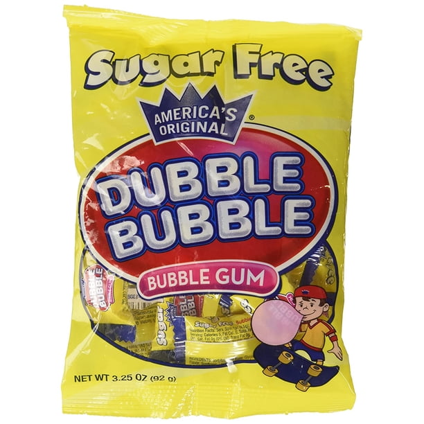 Dubble Bubble Sugar Free Gum 3.25 oz