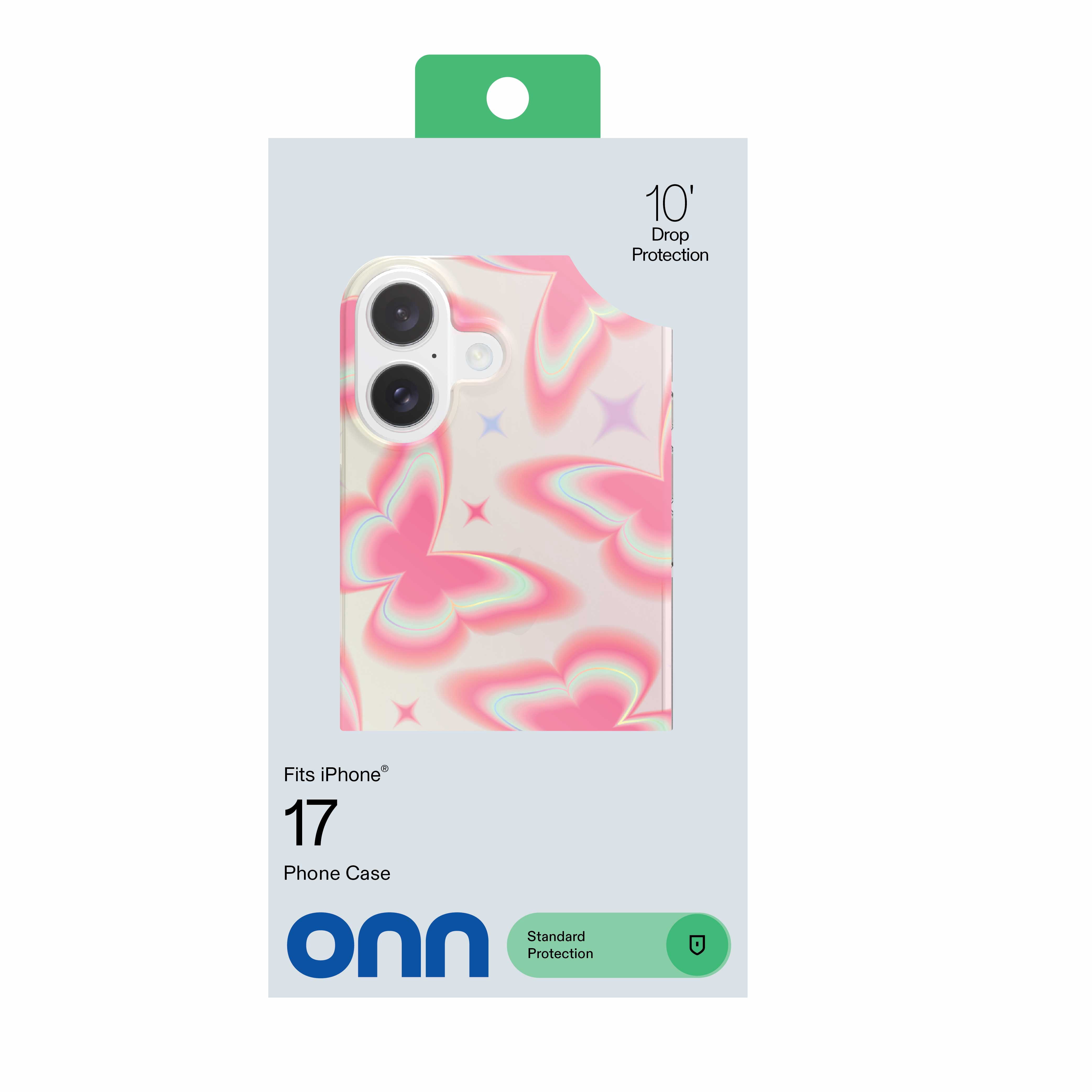 onn Retro Butterfly Phone Case for iPhone 17
