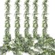 thumbnail image 1 of Elegante guirnalda de eucalipto artificial, vegetación artificial elaborada artesanalmente para decoración durante todo el año, decoración exterior, adornos de arco de boda a prueba de agua, 1 of 5