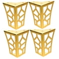 thumbnail image 4 of Baluue Set of 4 Golden Iron Furniture Legs, Support Feet for Sofas, Tables, and Chairs, Adult-Grade Strength, 4 of 8