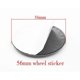 thumbnail image 3 of 4pcs 56mm 60mm DACIA Logo Car Wheel Center Hub Cap Rim Refit Badge Covers Auto Decoration Emblem Sticker Styling Accessories, 3 of 5