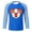 Blue, variant on Men's Long Sleeve Mardi Gras T Shirts Crew Neck Strip Printed Carnival Tshirts Slim Fit Fashion Rave Tees Red L