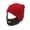 Red, variant on Aellinatey Creative Winter Warm Handmade Knitted Crochet Beard Hat Ski Caps Funny Hats