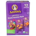 thumbnail image 2 of Annie's Homegrown Organic Baked Crackers & Graham Variety Snack Pack 12 Count 12 ct Package May Vary, 2 of 2
