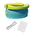thumbnail image 4 of S SERENABLE Toilette Portable pour Enfants Facile à Nettoyer Réutilisable Toilette de Voyage pour Bateau Pique-Nique VR Vert, 4 of 9